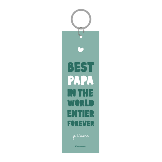 BEST PAPA - Porte-clé
