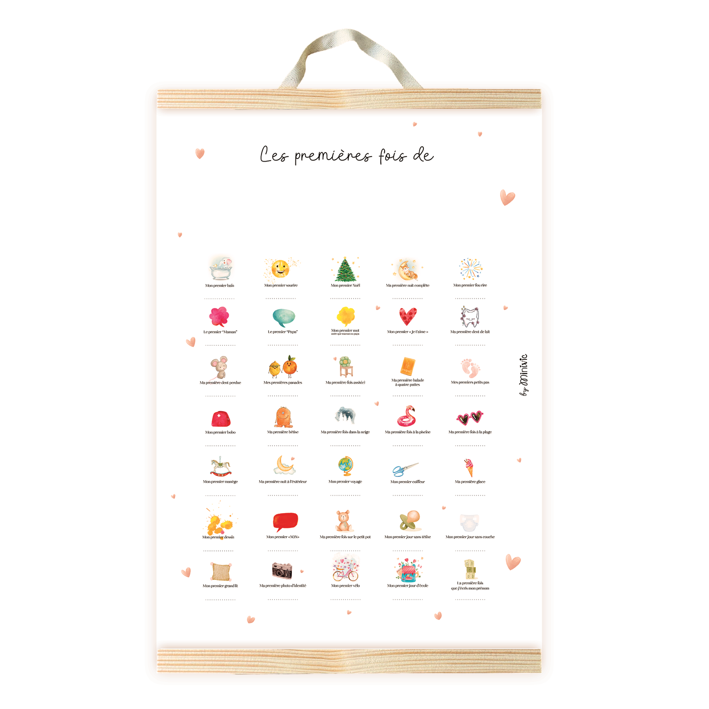 LES PREMIERES FOIS (50x70) - Poster