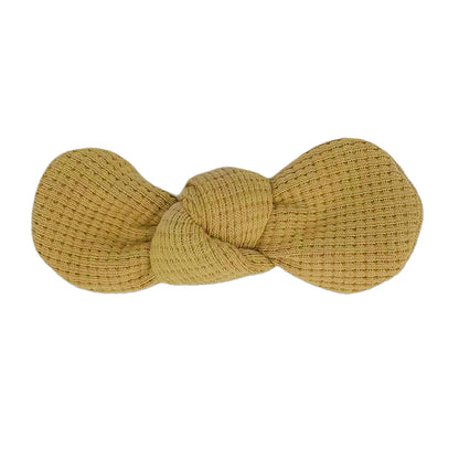 JERSEY GAUFRE MOUTARDE  - Pince